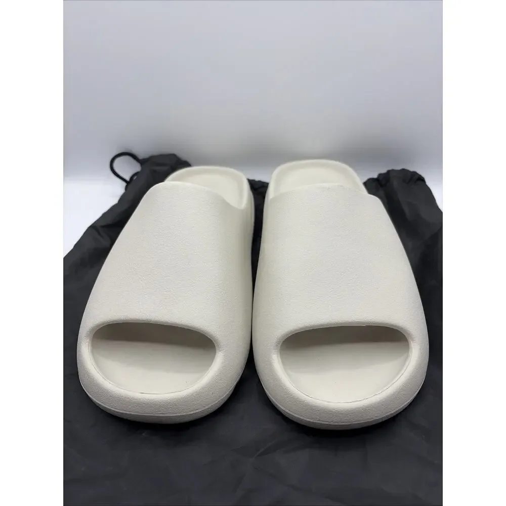 Yeezy Slide YS-01 Cream YS-01-CREAM Beige Men's Size US 12 KNOW YOUR SIZE New